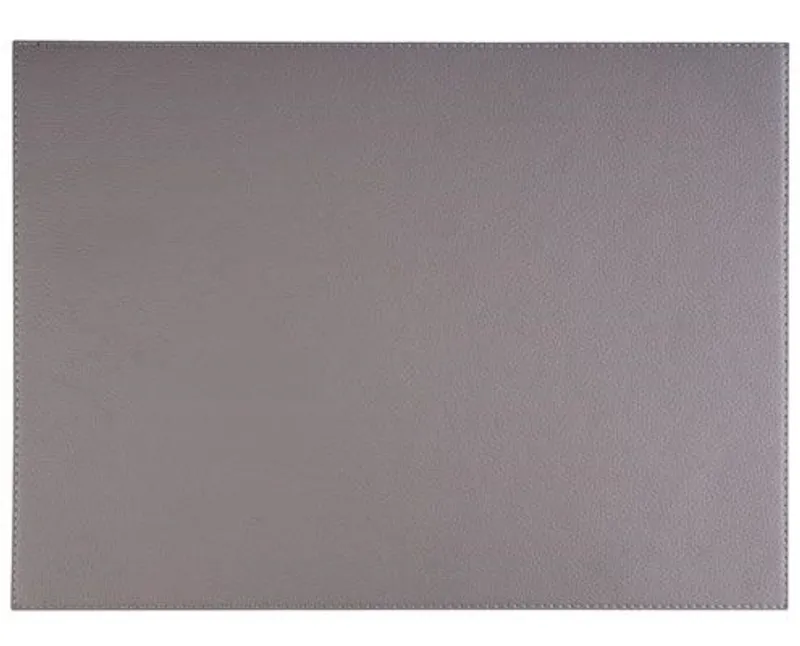 Műbőr szürke tányéralátét 45 x 32,5 cm
