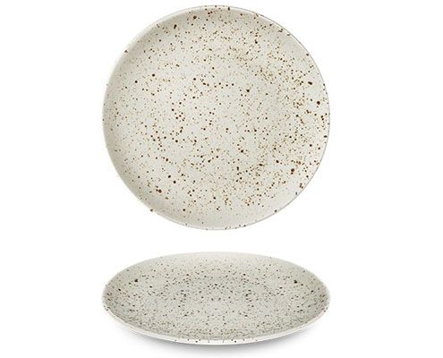 Lifestyle Natural porcelán lapostányér 27 cm