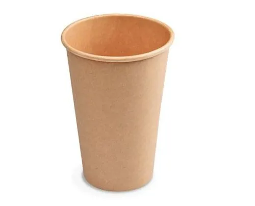Barna papír pohár 330 ml kraft 80 mm