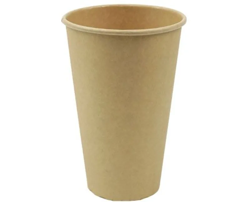 Barna papír pohár natúr (Kraft) 450 ml