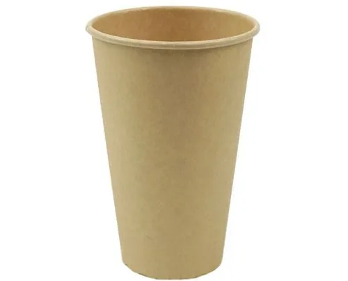Barna papír pohár natúr (Kraft) 450 ml