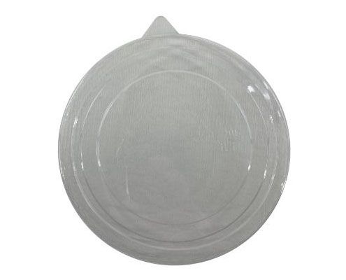 PET víztiszta tető kraft kerek tálhoz Ø150 mm