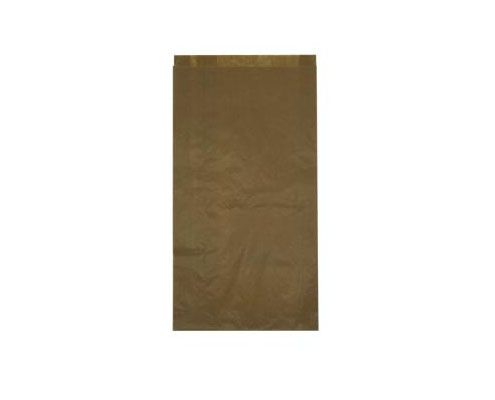 Ablak nélküli papír tasak barna, 35 g, 230+ 60 x 450 mm (kilós)