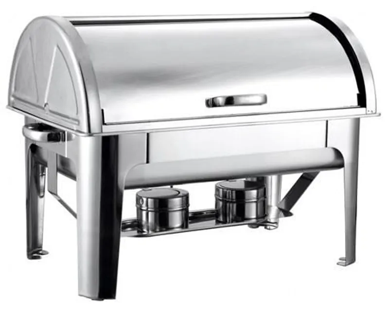 Chafing GN 1/1 roll-top, 90°-os fedővel, 9 l
