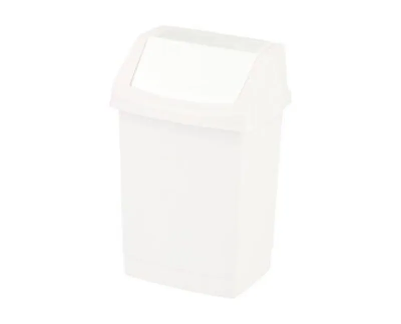 Curver "Click-It" billenő fedeles szemetes 25 l - Fehér