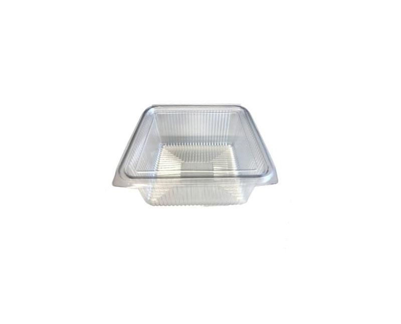 Egybefedeles szögletes doboz 187 x 190 x 70 mm 1500 ml PET - Hotform