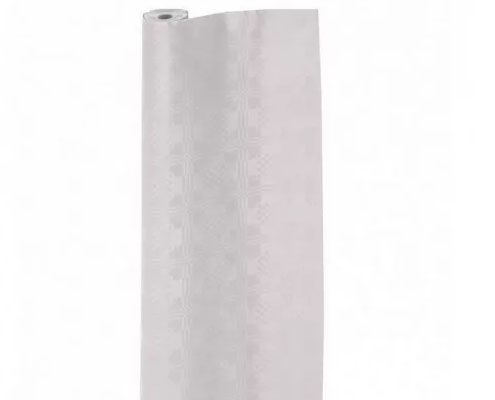 Infibra papír asztalterítő damask fehér 1,2 x 50 m