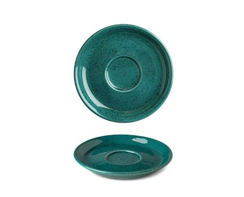 Lifestyle Deep Lagoon porcelán csészealj 12 cm