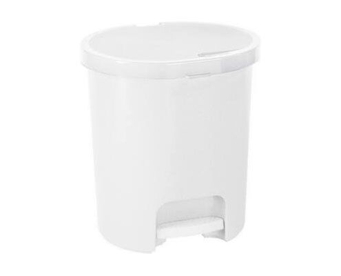 Curver pedálos szemetes 25 l - Fehér
