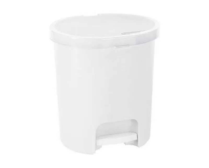 Curver pedálos szemetes 25 l - Fehér