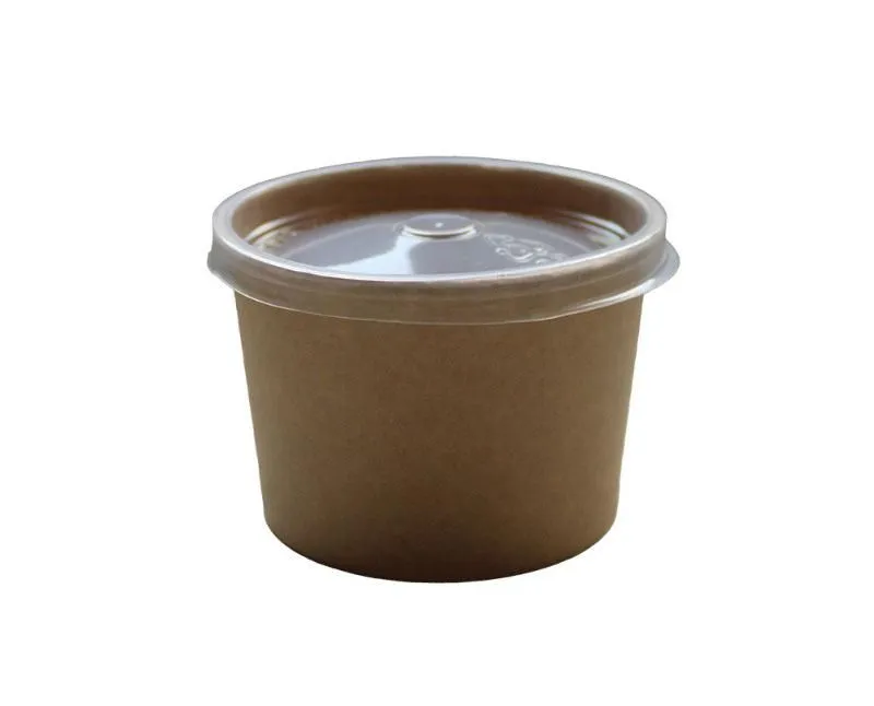 Soup To Go "KING" 500 ml-es papírpohár 16 oz kraft 115 mm