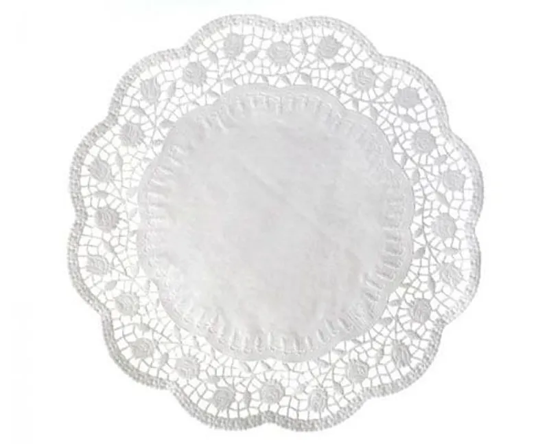 Tortacsipke - csipkepapír kerek 32 cm