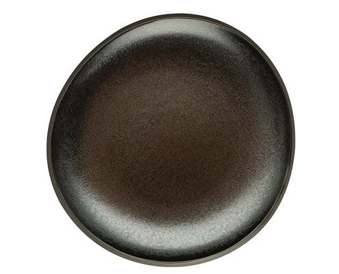Rosenthal Junto Slate Grey porcelán lapostányér 16 cm