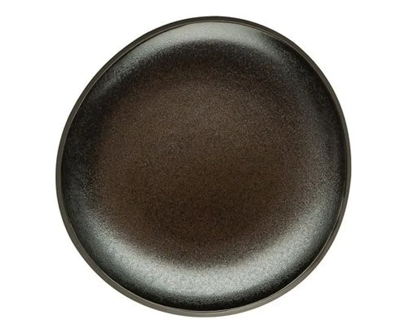 Rosenthal Junto Slate Grey porcelán lapostányér 16 cm