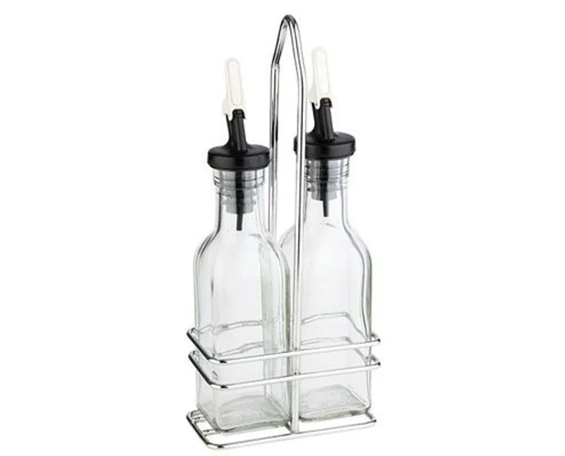 Olaj-ecet tartó,10,5 x 5,5 cm, mag. 24 cm, űrt: 0,12 l