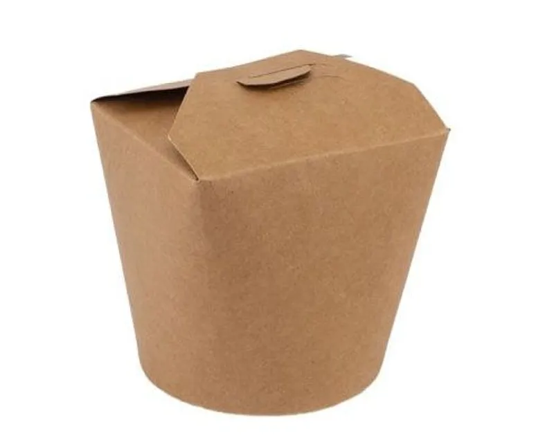 Tésztás papírdoboz 750 ml barna kraft