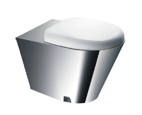 Simex vandálbiztos rozsdamentes fali wc