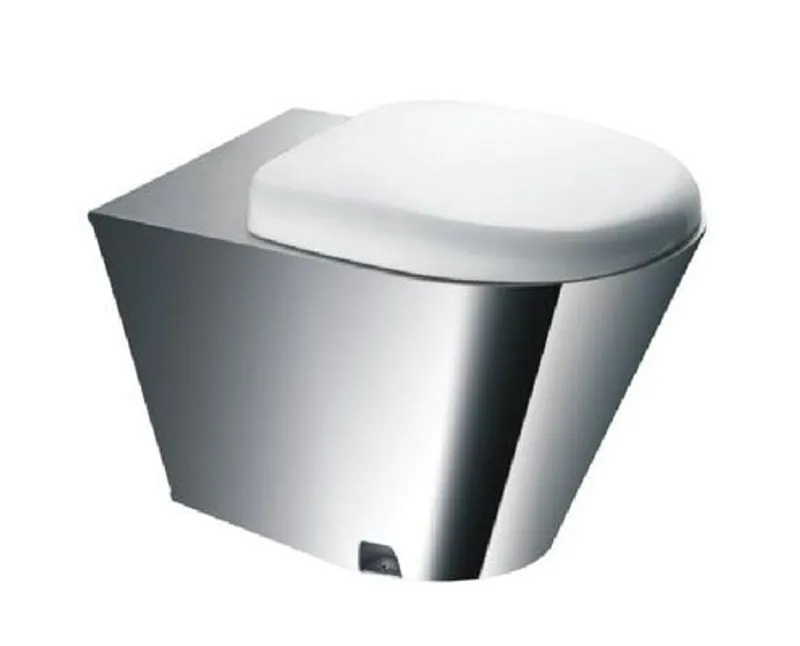 Simex vandálbiztos rozsdamentes fali wc