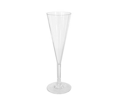 Venus polikarbonát törhetetlen műanyag pezsgős pohar 160 ml