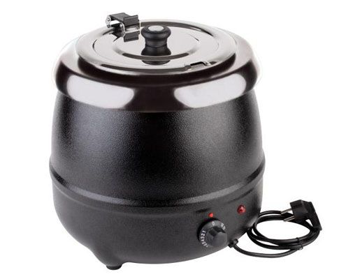 Chafing leveses "Economic", elektromos 400W/230V, átm. 32 cm, mag. 36 cm, hőfokszabályzós, űrt. 9 l