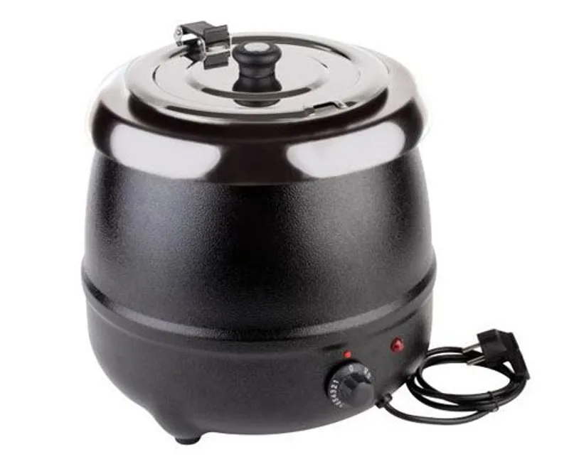 Chafing leveses "Economic", elektromos 400W/230V, átm. 32 cm, mag. 36 cm, hőfokszabályzós, űrt. 9 l
