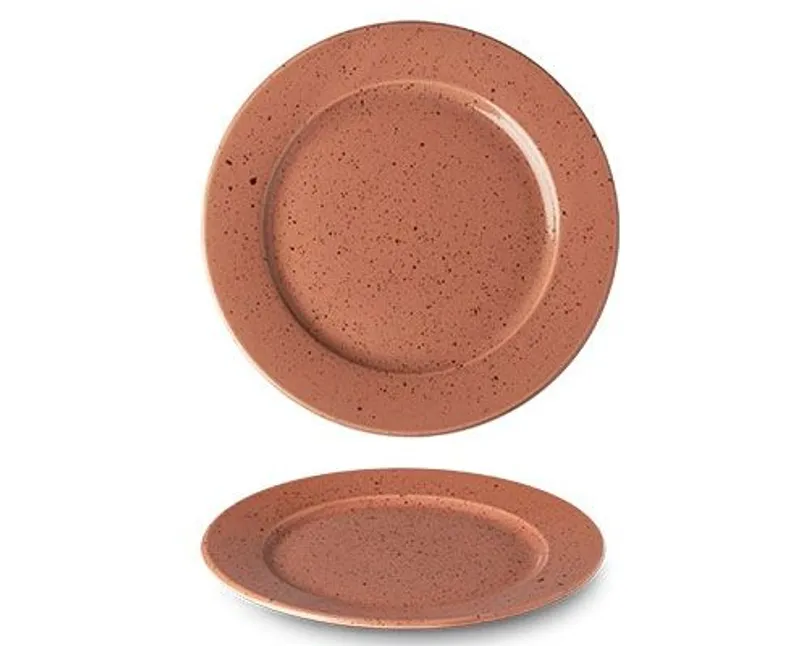 Lifestyle Terracotta porcelán lapostányér 20 cm