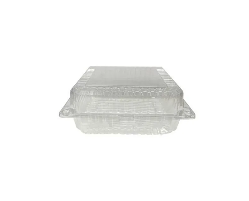 Műanyag süteményes doboz 2070PETC 231 x 228 x 93 mm rPET