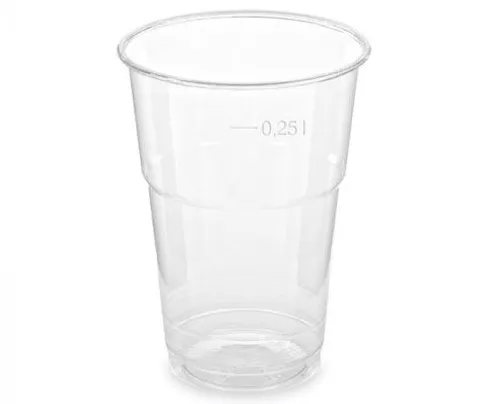 Műanyag shaker pohár 250 ml 78 mm
