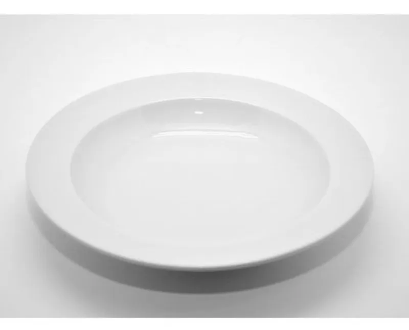 Fehér porcelán mélytányér 3 dl Super White