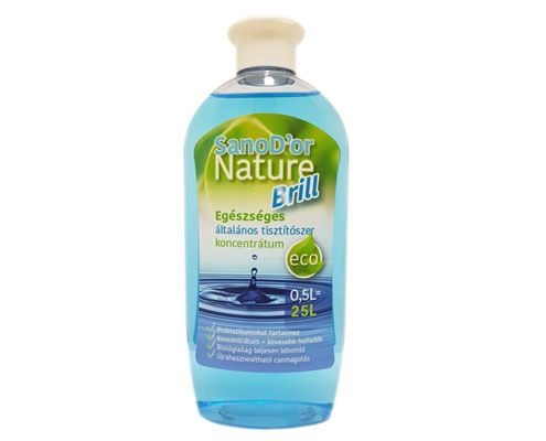 SanoD’or Nature Brill- Környezetbarát általános tisztítószer koncentrátum 0,5 liter