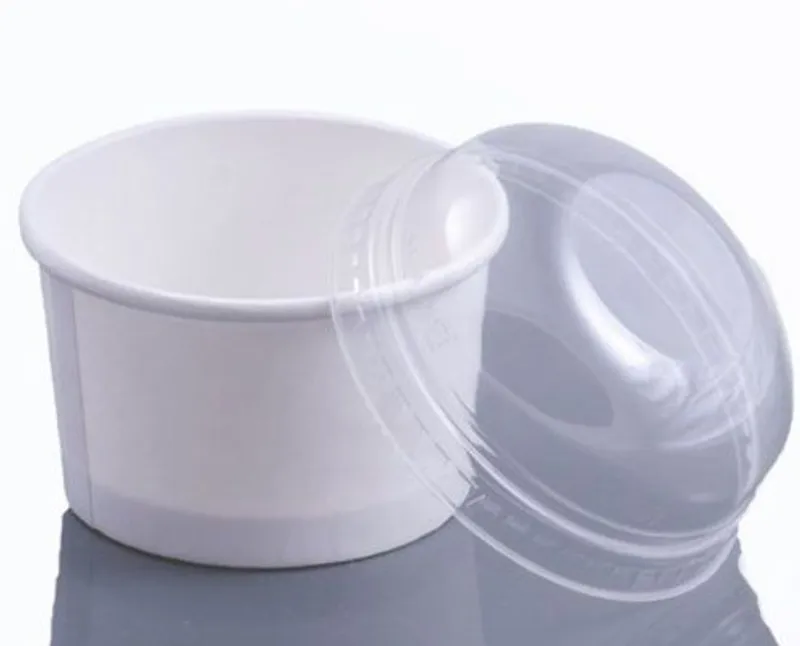 Tető 130 ml-es fagyis papírpohárra