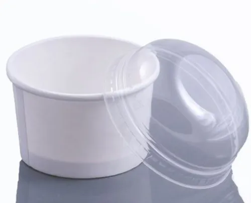 Tető 130 ml-es fagyis papírpohárra