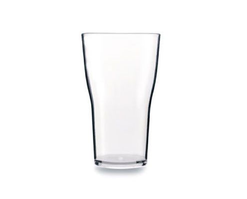 Polikarbonát/tritán törhetetlen műanyag söröspohár Tulip 397 ml