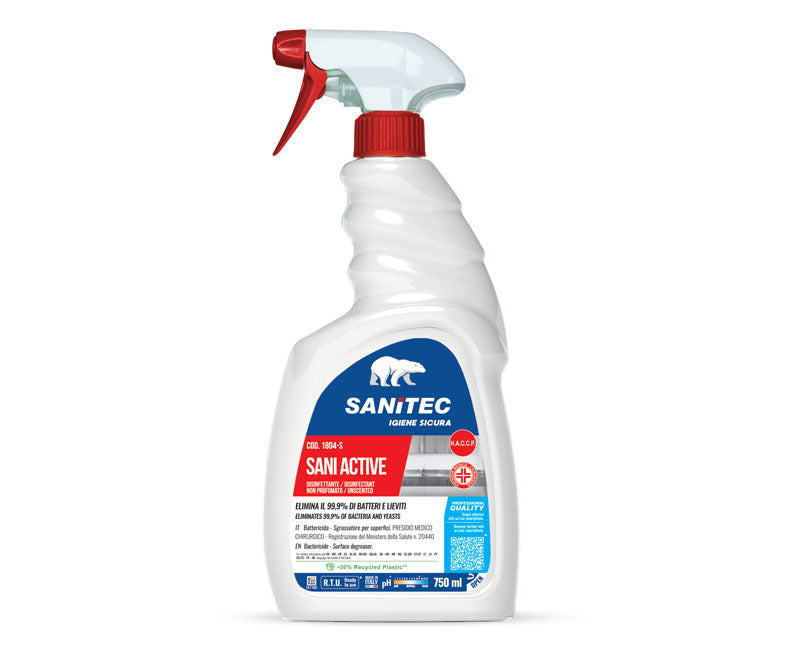 Általános felülettisztító és zsírtalanító 750 ml - Sanitec Sani Active 1804-S