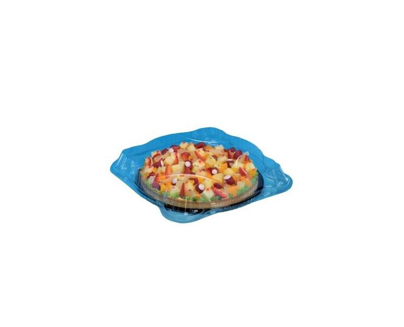 APET műanyag tortadoboz kerek víztiszta egybefedeles Ø165x100mm 160BG100 Fő kép