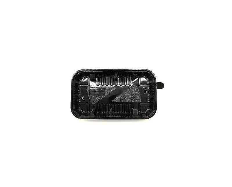 APET műanyag tortadoboz szögletes fekete alj 2 x 1/12 Ø 240 mm 1608DXN02 tető:1608DXN00,01,02 Fő kép