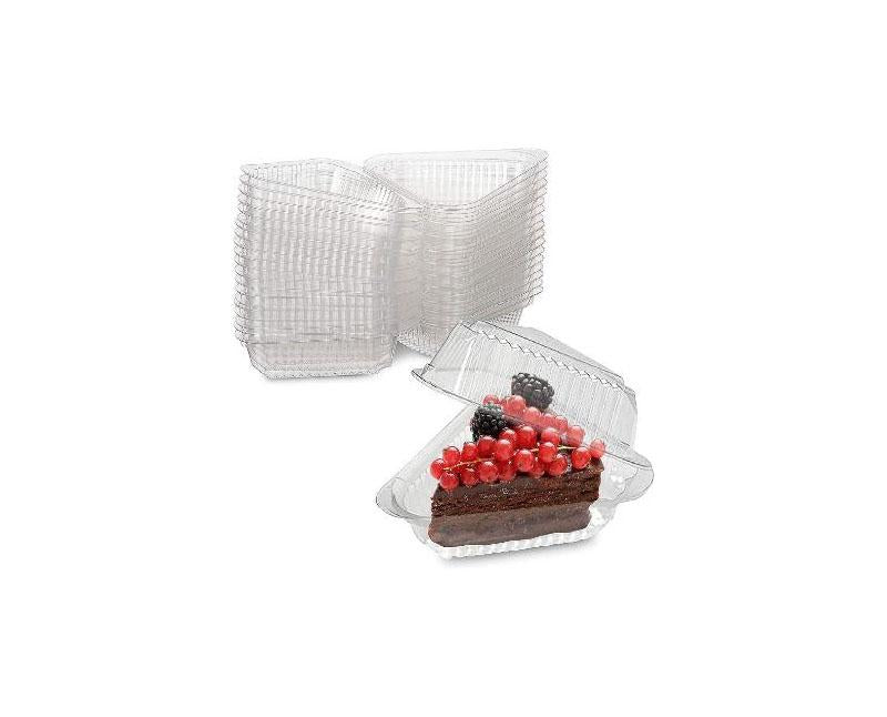 APET műanyag tortaszeletes doboz 162 x 135 x 50 mm 1/8 Ø260mm Fő kép