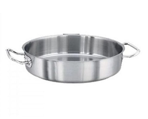 Bécsi sütő átm. 50 cm, mag. 10 cm, űrt. 20 l, rozsdamentes acél, tripla alj, matt Fő kép