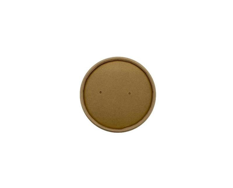 Begreen barna leveses papírtégely tető Ø97 mm - 470 ml-hez Fő kép