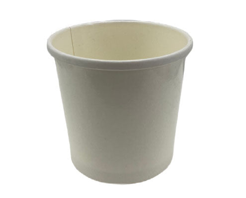 Begreen fehér leveses papírtégely Ø90 mm - 350 ml Fő kép