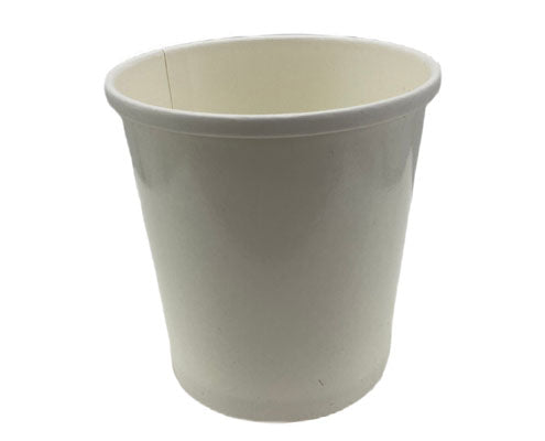 Begreen fehér leveses papírtégely Ø97 mm - 470 ml Fő kép