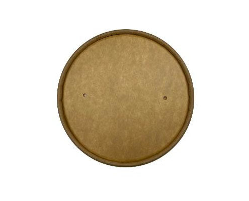 Begreen papír tető Ø11,5 cm - kraft kerek tálhoz 18 oz Fő kép