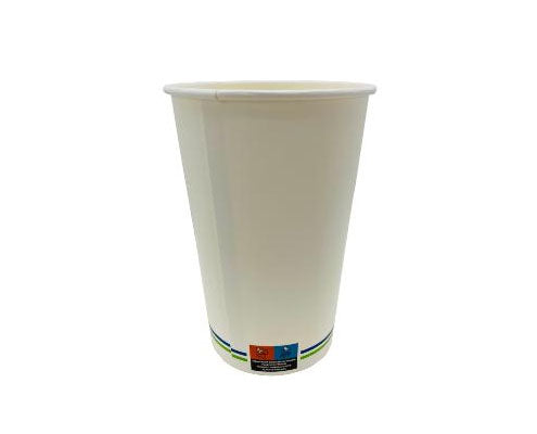 Begreen papírpohár fehér 400 ml SUP logóval (EU LW)