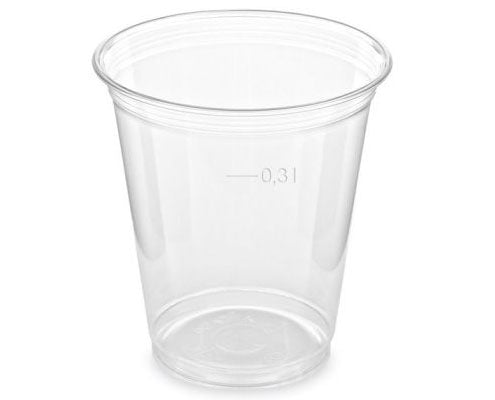 Bioműanyag shaker pohár PLA 300 ml 95 mm