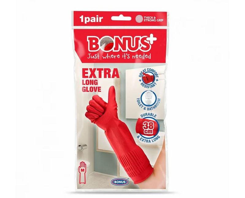 Bonus+ extra hosszú gumikesztyű M Fő kép