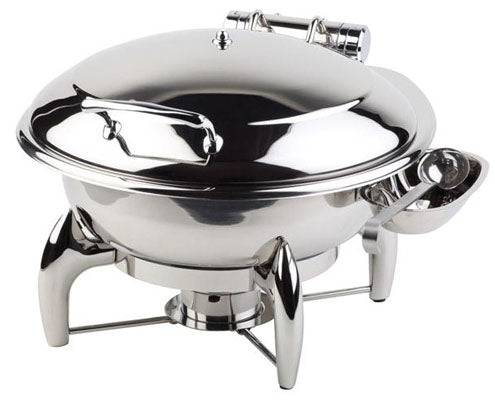Chafing "GLOBE" kerek, átm. 38,5 cm, rozsdamentes acél, rozsdamentes acél/üveg tetővel Fő kép
