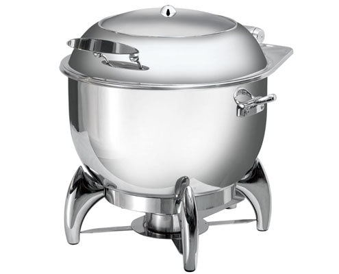 Chafing leveses, acél, üveg tetővel, 10 l-es, indukciós Fő kép
