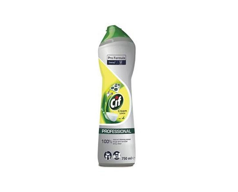 Cif Professional Cream Lemon folyékony súrolószer 750 ml
