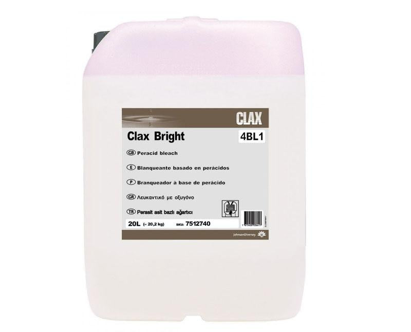 CLAX Bright fehérítő, fertőtlenítő adalék alacsony hőfokú technológiához 20 l Fő kép