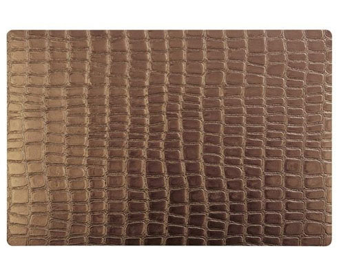Croco bronz tányéralátét 45 x 30 cm Fő kép